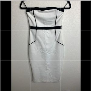 Express Strapless dress